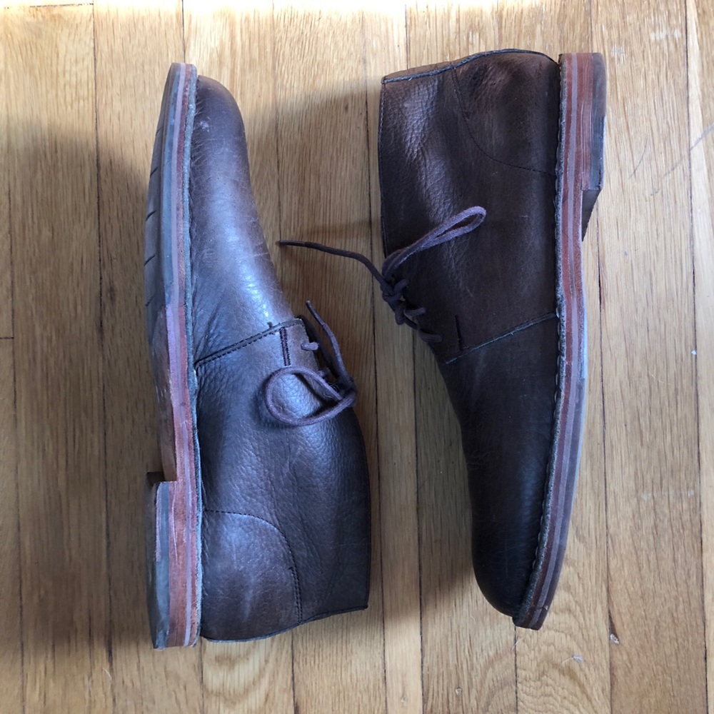 Cole Haan Leather Desert Boots